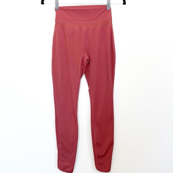 Alphalete Pants - ALPHALETE Alphalux High Waisted Leggings Pink XS